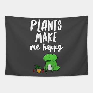 Plant's Make Me Happy Tapestry