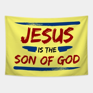 Jesus Is The Son Of God | Christian Typography Tapestry