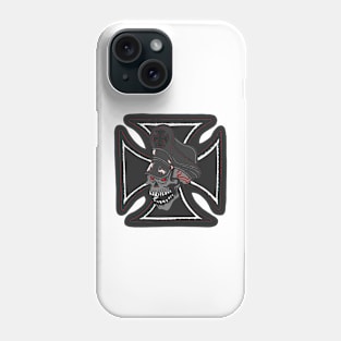 Military Skull Cross Phone Case