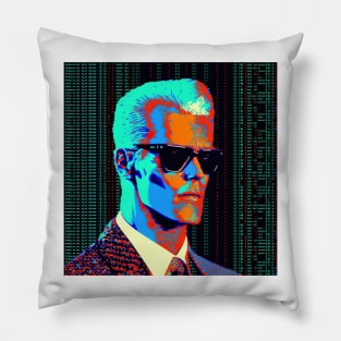 Max Headroom Incident Pillow