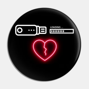 Heartbroken Pin