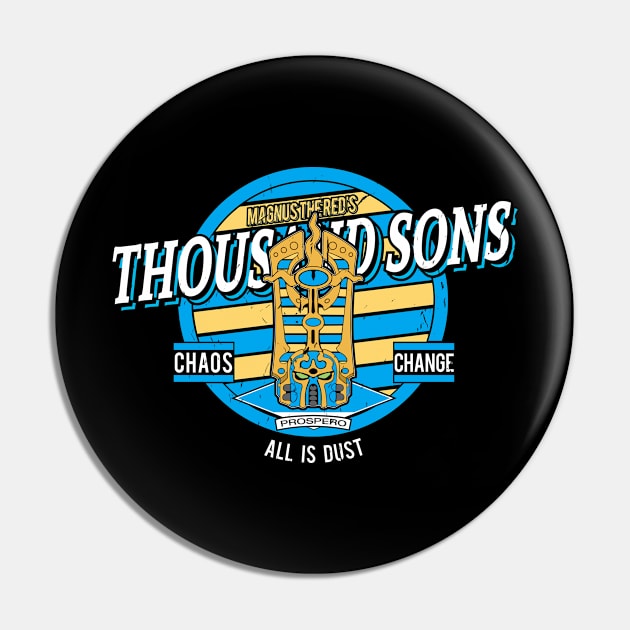 Thousand Sons - Post-Heresy (Damaged) Pin by Exterminatus