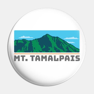 Mt. Tamalpais horizontal block type Pin