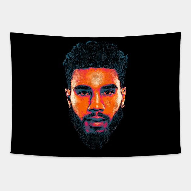 Jason Tatum Tapestry by lazartemarjun