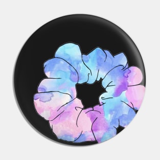 Watercolor Scrunchie Pin