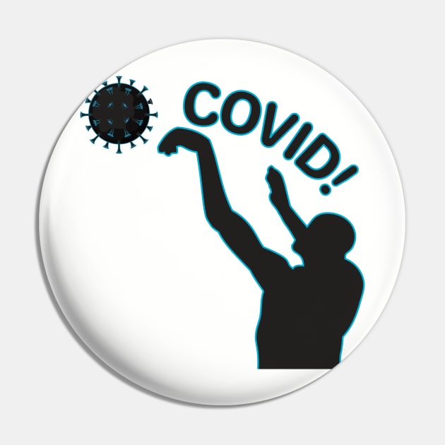 Covid Shot Pin by TipsyCurator