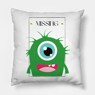 Funny Baby Alien Missing Pillow