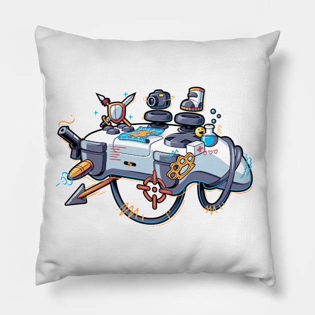 Joystick Pillow by anggatantama