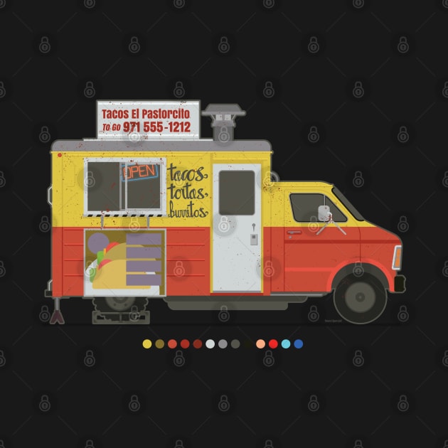 Portland Taco Truck by DanielLiamGill