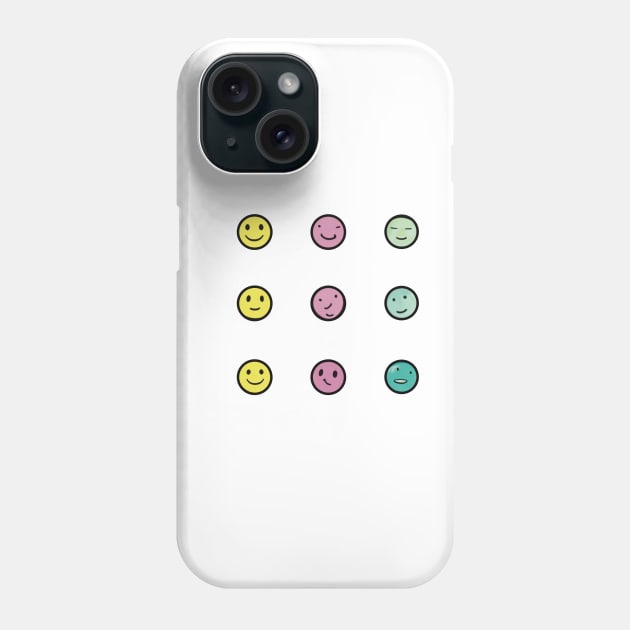 Cute Little Faces Phone Case by ROLLIE MC SCROLLIE