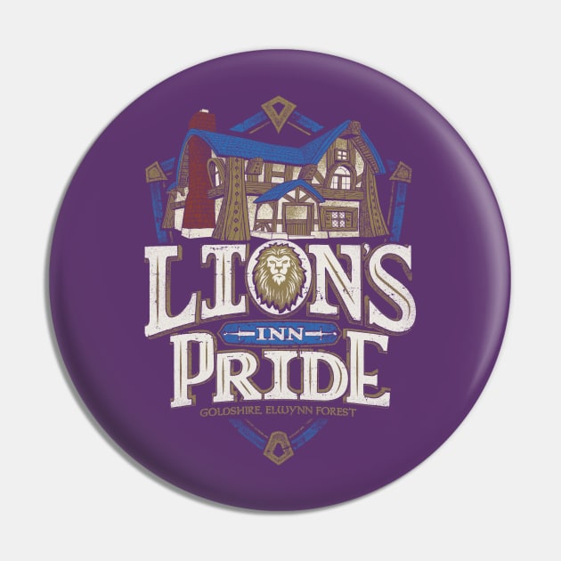 Lion's Pride Inn Pin by CoryFreemanDesign