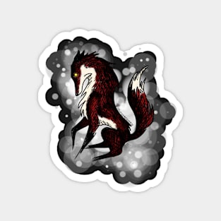 Demon Fox (normal colour) Magnet