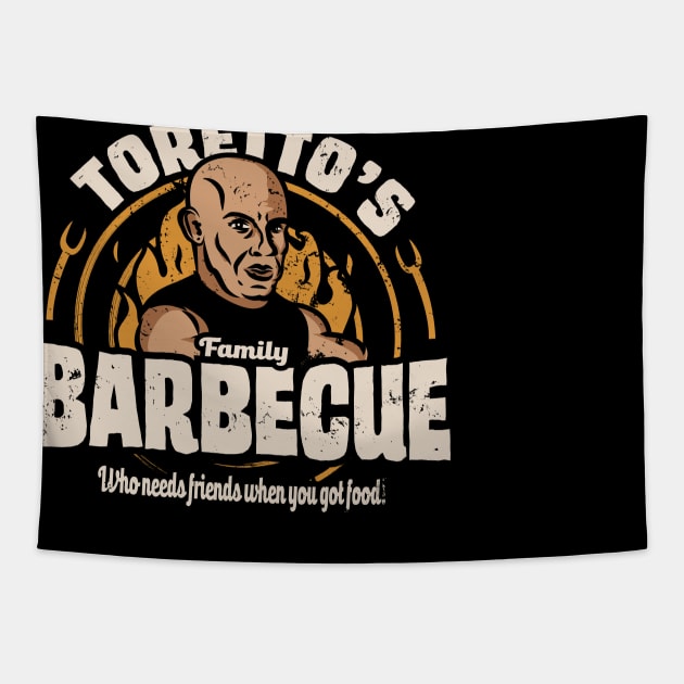 Toretto BBQ Tapestry by Piercek25