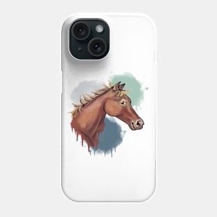 Abstract horse Phone Case