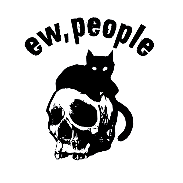 Skull and Cat ew People by RoseKinh