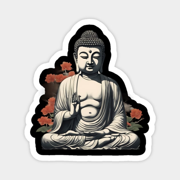 Dharma Buddhism Magnet by animegirlnft