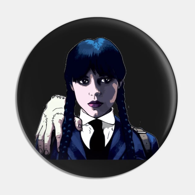 Wednesday Addams Pin by charm3596