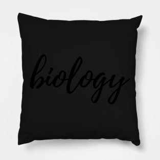 Biology Binder Label Pillow