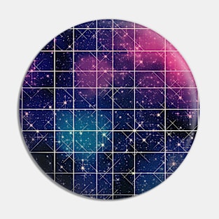 Endless Vastness - Infinite Space Seamless Pattern Pin