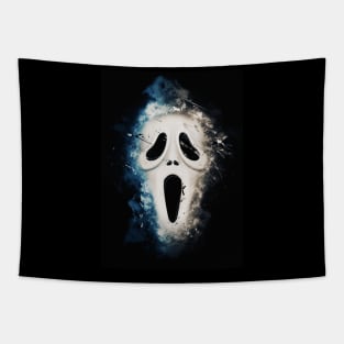 Scream Mask Tapestry