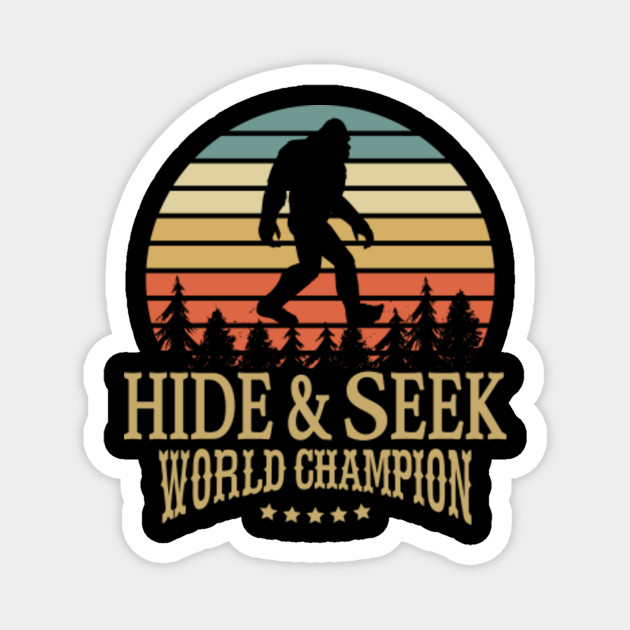 Bigfoot Hide And Seek World Champion 