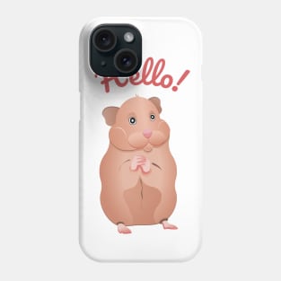 little cute hamster Phone Case