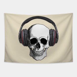 skull art, skull design, music group, Tapestry