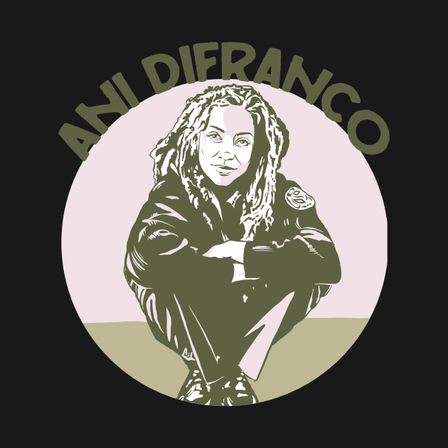 Ani DiFranco by Swoody Shop