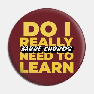 Guitar Barre Chords Pin