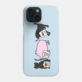 Cute Animals Art Club Phone Case