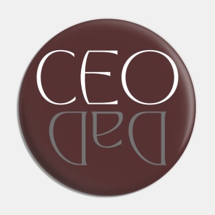 Dad CEO Pin