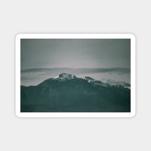 Landscape Snow Mountain Photography Magnet