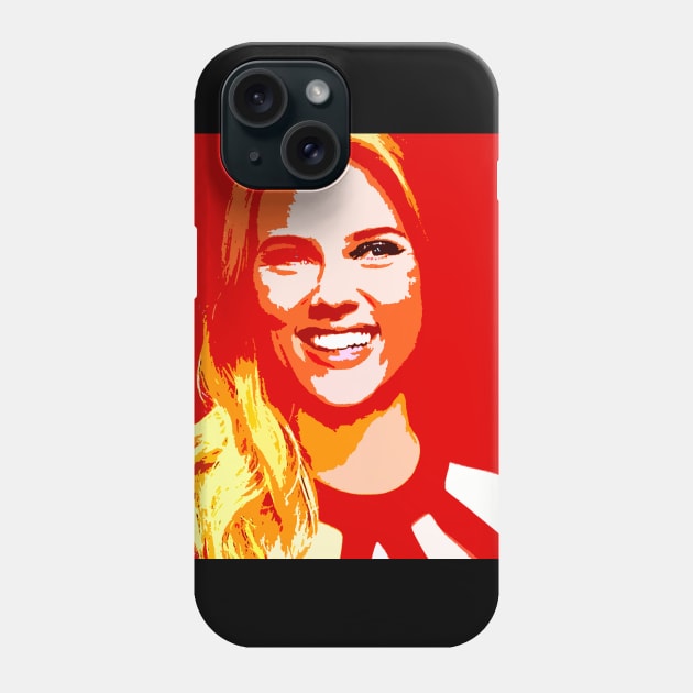 scarjo Phone Case by oryan80