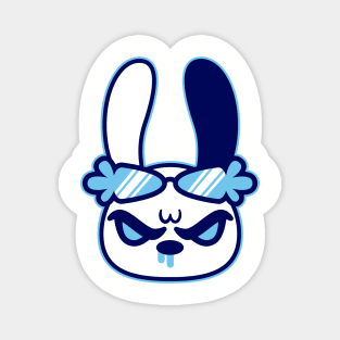 Blue Pro Gamer Bunny Magnet