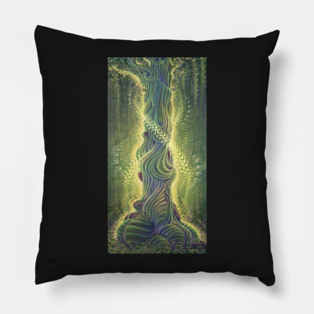 Caduceus Pillow by SimonHaiduk