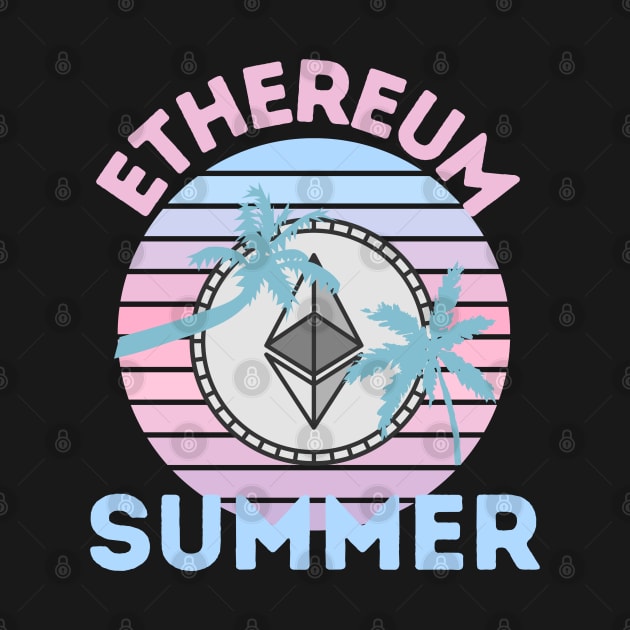 Ethereum Summer Retro Sunset by RedSparkle 