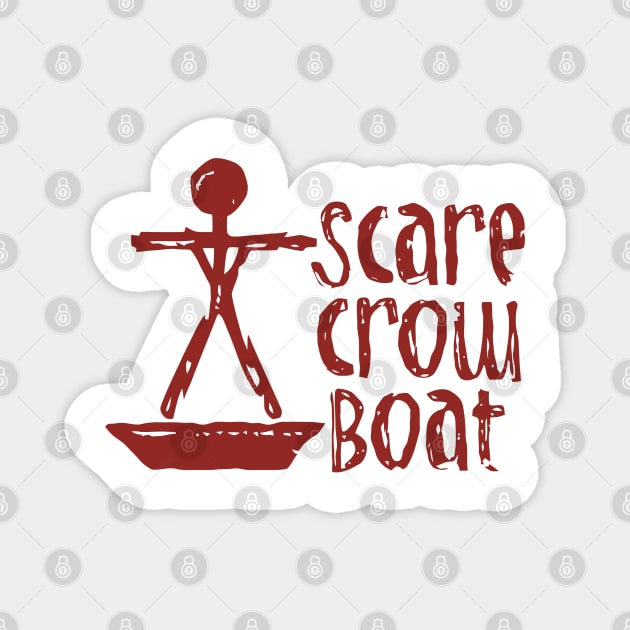 Parks And Recreation Scarecrow Boat Magnet by DrawingBarefoot