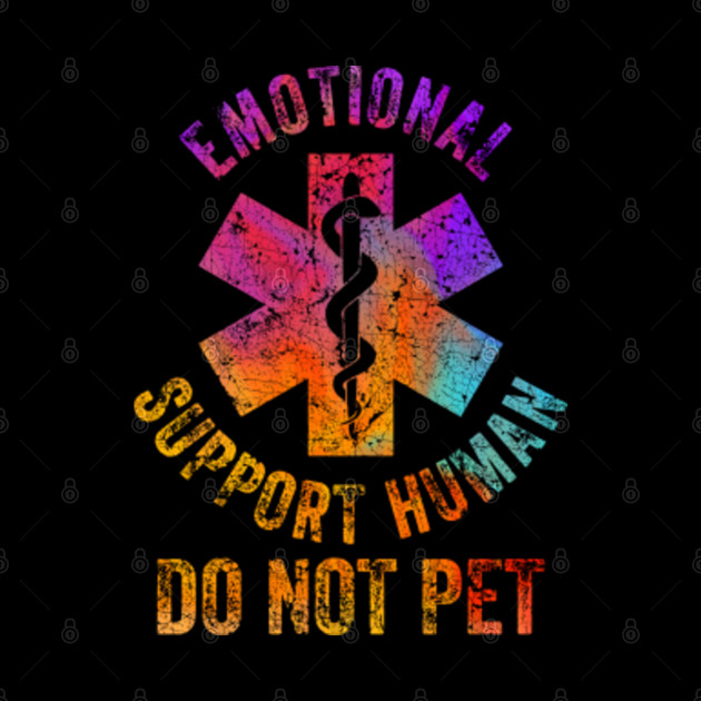 Color Emotional Support Human - Emotional - Phone Case