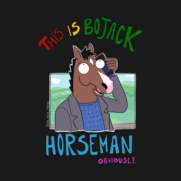 Bojack Horseman by Undeuxtroisi