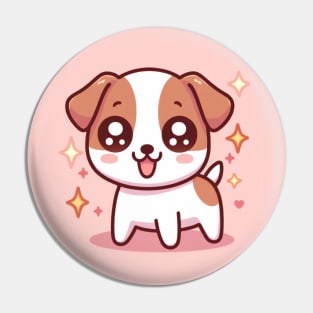 Happy Dog Pin