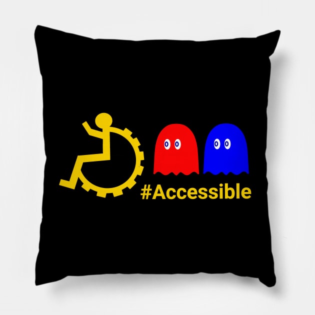 #Accessible Pacman Pillow by #Accessible