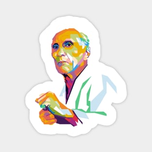 Helio Gracie Popart Uncurve Magnet