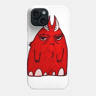 Little Red Monster Phone Case