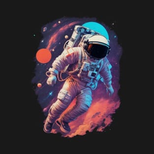 Astronaut lost in galaxy T-Shirt