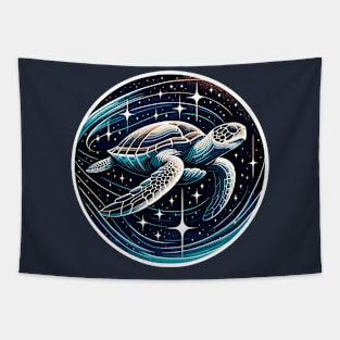 Space turtle Tapestry