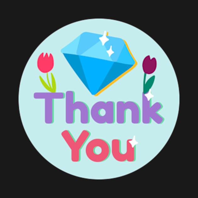 Thank You Diamond by Shop Ovov