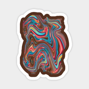 Marble abstract Magnet