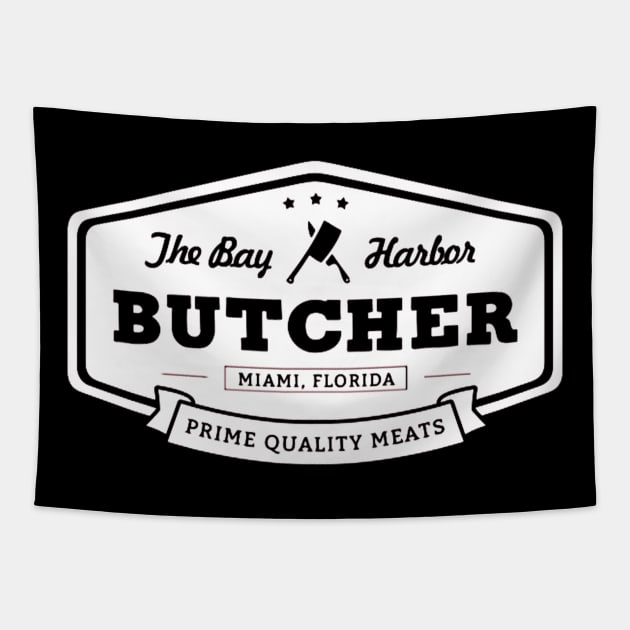 Dexter The Bay Harbor Butcher Tapestry by  bullfarm