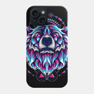 bear head mask Phone Case