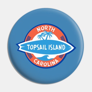 Topsail Island Surf Pin